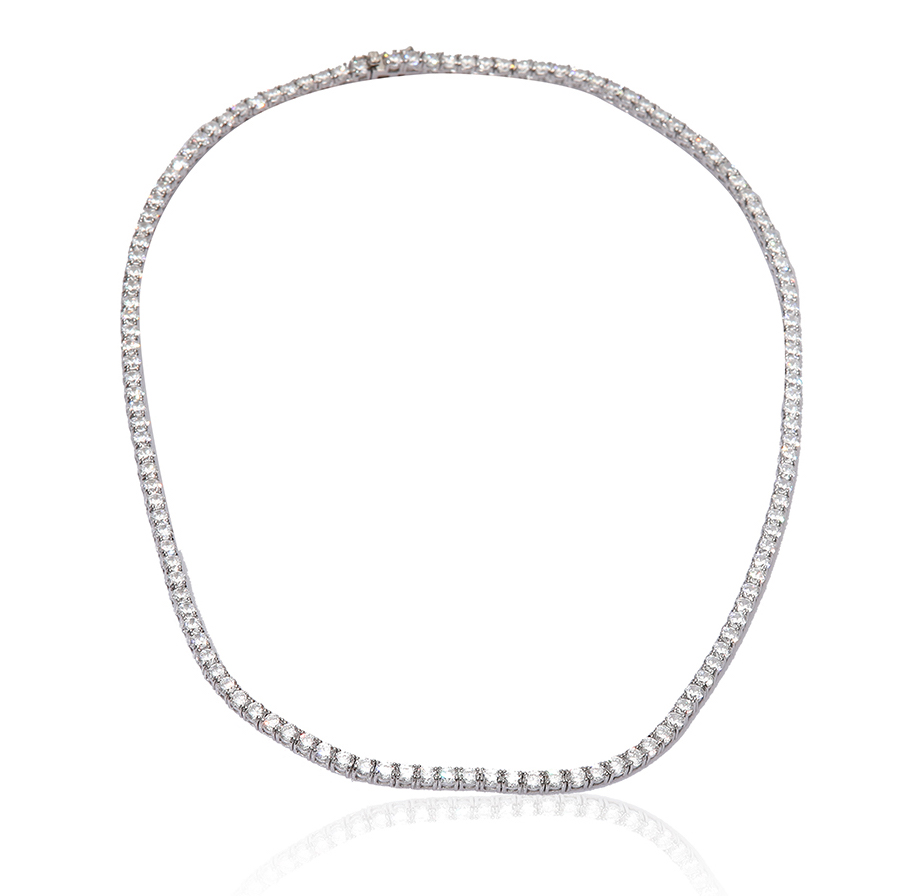 Gümüş Su Yolu Kolye (Altın kaplama) 3mm - WN115